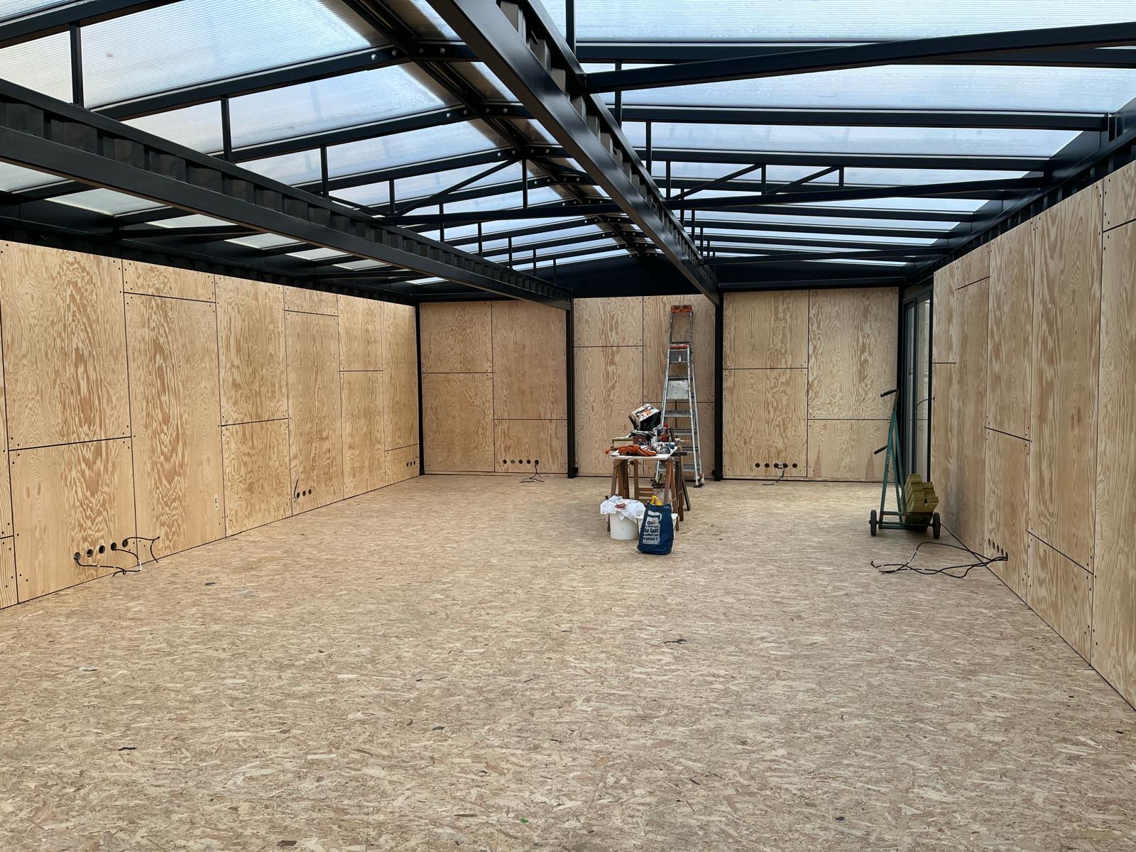 Agencement d'espace professionnel