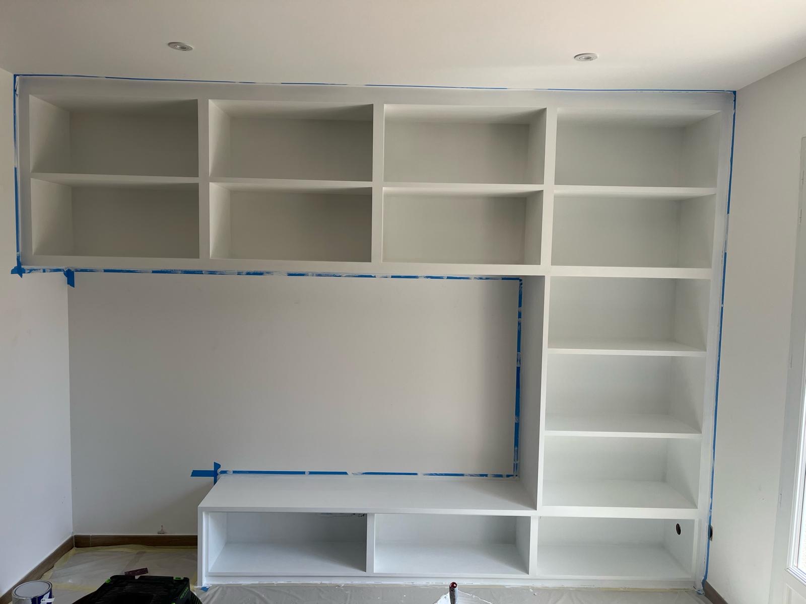 Meuble peint sur mesure